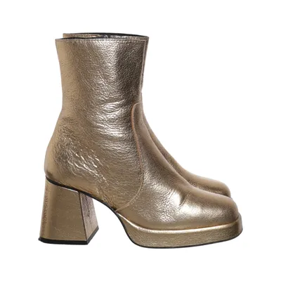 Heeled boots (Gold) from Jonak