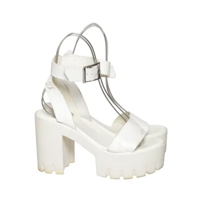 Sandales à talons hauts (Blanc) de ASOS Shoes Cuir