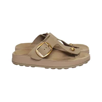Sandalen (Beige) von Fantasy Leder