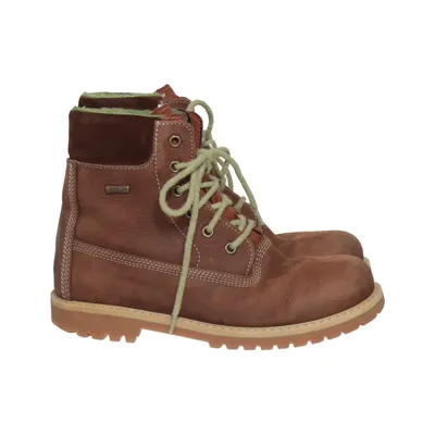 Laced boots (Brown) from Däumling Leather
