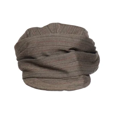 Casquette gavroche (Marron) de Nikita Coton, Polyester, Viscose