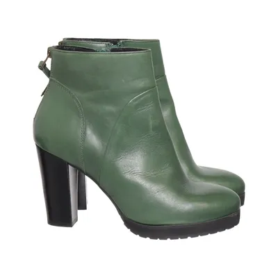 Bottes à talons (Vert) de Lazamani
