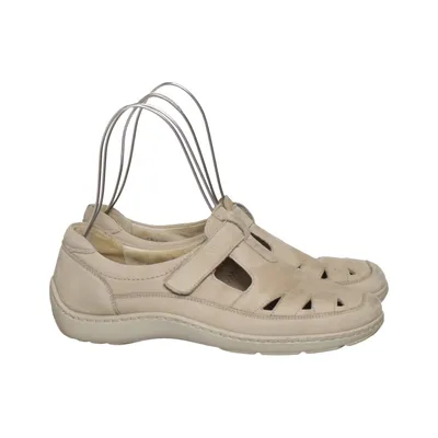 Chaussures de marche (Beige) de Waldläufer Cuir