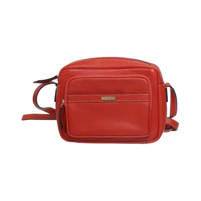 Umhängetasche (Rot) von Cromia Lederimitat, Polyester