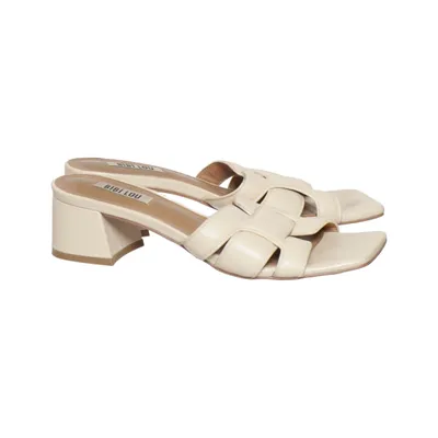 Mules (Beige) de Bibi Lou Cuir