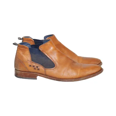 Bottines Chelsea (Marron, Bleu) de Daniel Hechter Cuir