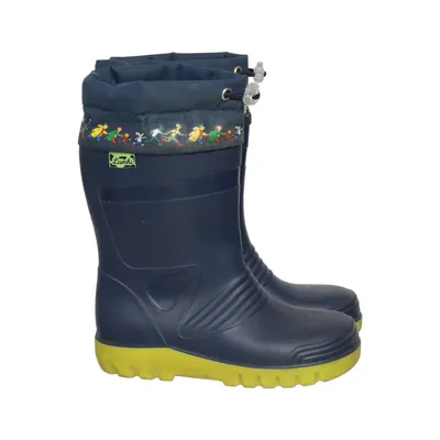 Bottes en caoutchouc (Bleu, Jaune) de Lurchi
