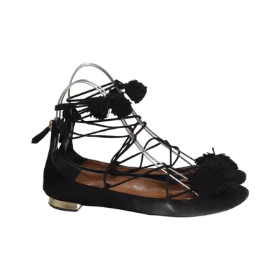 Ballerines (Noir) de Aquazzura Cuir