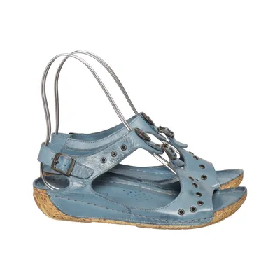 Sandaler (Blå) fra Gemini Læder