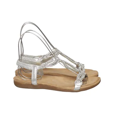 Sandals (Silver, Beige) from Annie G.