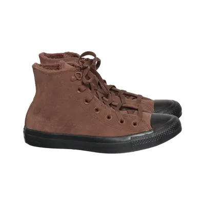 Chaussures en toile (Chuck Taylor All Star) de Converse Fausse fourrure, Cuir