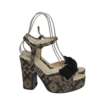 Chaussure compensées (Noir, Beige, Multicolore) de Colors of California