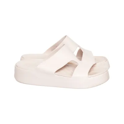 Sandals (Pink) from Crocs Polyurethane