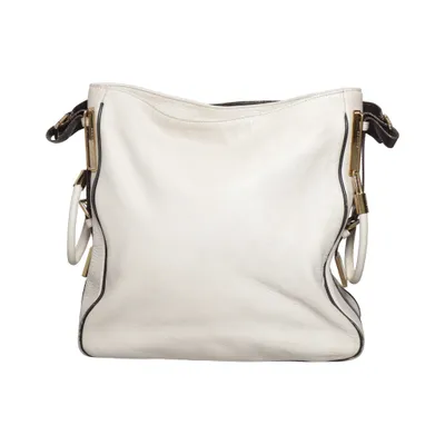 Umhängetasche (Weiß, Schwarz) von Jil Sander