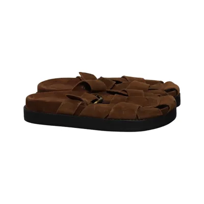 Slip-ins (Brown) from Stradivarius Leather