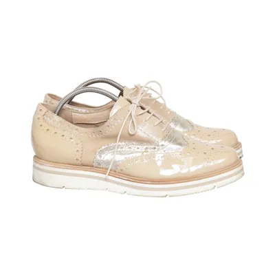 Brogue (Beige, Goud) van Varese Leer