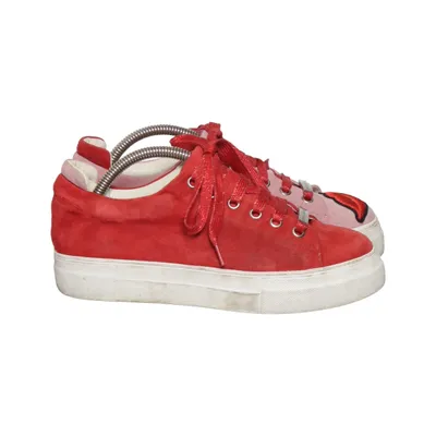Sneakers (Red, Pink, Multicolored) from Stylesnob Leather