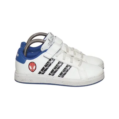 Baskets (Blanc, Bleu, Noir) de Adidas x Marvel Cuir