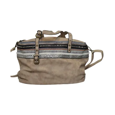 Axelremsväska (Beige, Flerfärgad) från Mandoline