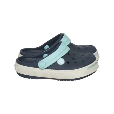 Slip-ins (Blauw, Turquoise, Wit) van Crocs Polyurethaan