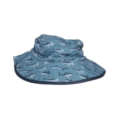 Chapeau anti-UV (Bleu, Multicolore) de Jan&Jul Polyester