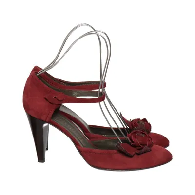 Pumps (Red) from Alberto Gozzi Leather