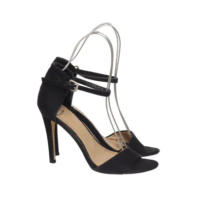 High heel sandals (Black) from Suiteblanco