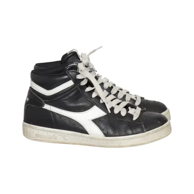 Trainingsschoenen (Zwart, Wit) van Diadora Leer