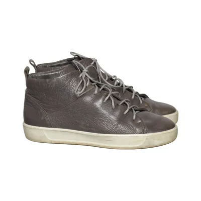 Laced boots (Gray) from Ecco Polyurethane