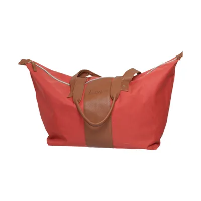 Håndtaske (Rød, Brun) fra Linvosges Polyester