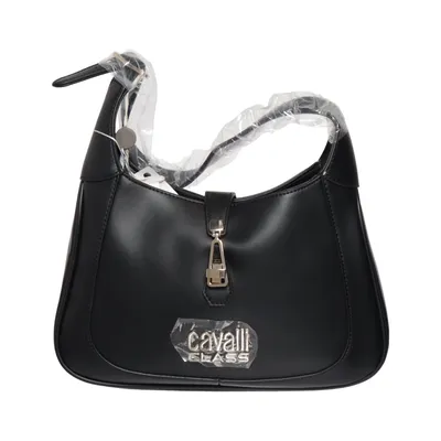 Shoulder-bag (Black) from Cavalli Class Polyurethane