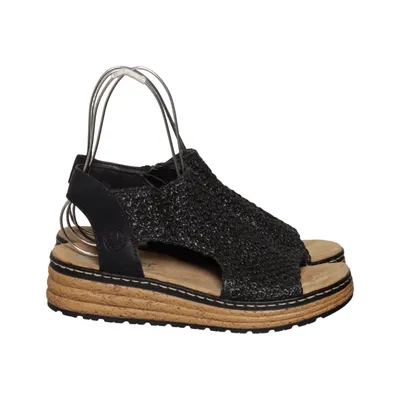 Sandaler (Svart) från Rieker Skinn