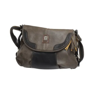 Shoulder-bag (Gray, Black) from Charm & Shape