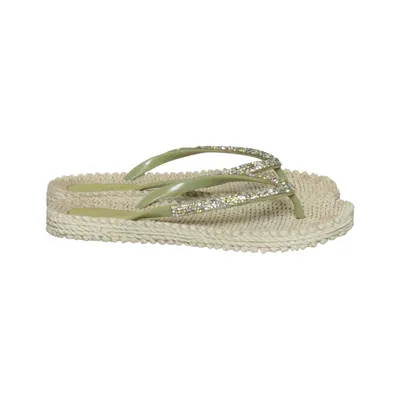 Teenslippers (Groen, Beige) van Ilse Jacobsen Hornbæk Polyurethaan