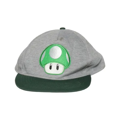 Baseball cap (Gray, Green) from Beechfield Cotton, Polyester