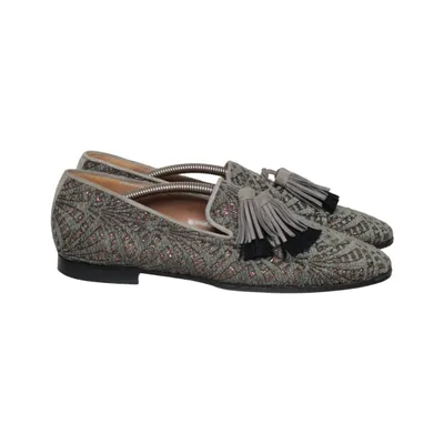 Loafers (Grå, Guld) fra Pollini Læder