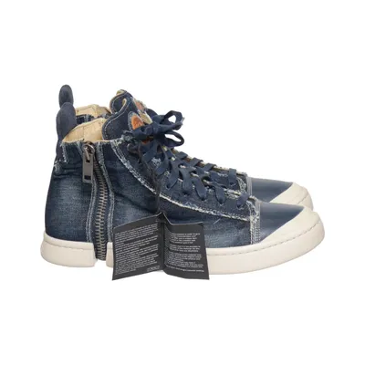 Laced boots (S-Nentish) from Diesel Cotton, Polyurethane
