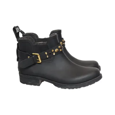 Bottines en caoutchouc (Noir) de Colors of California