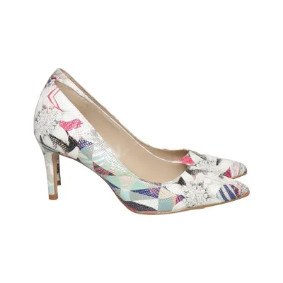 Escarpins (Blanc, Multicolore) de San Marina Cuir
