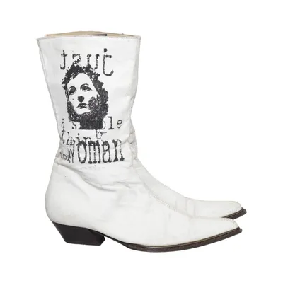 Boots (White, Black) from Lavorazione Artigiana Leather