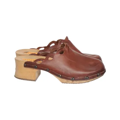 Sabots (Marron) de Fornarina Cuir