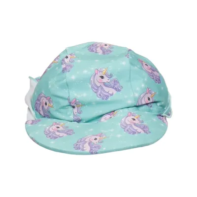 Chapeau anti-UV (Turquoise, Multicolore) de Slipstop Élasthane, Polyester