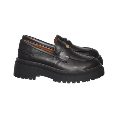 Loafers (Zwart) van Steve Madden Leer