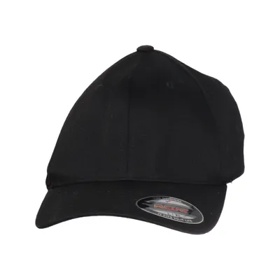 Baseball cap (Black) from Yupoong Cotton, Elastane, Polyester