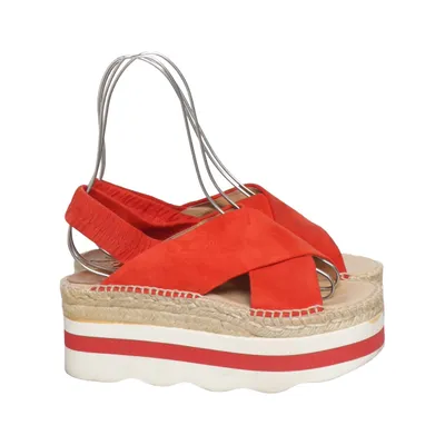 Espadrillos (Rød) fra Kanna Læder