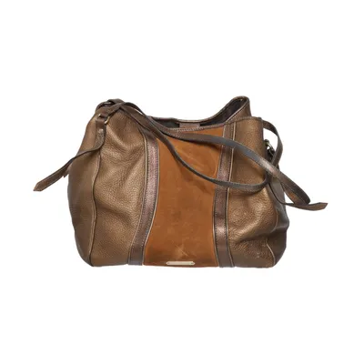 Schoudertas (Canterbury) van Burberry Leer
