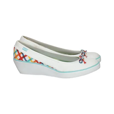 Wedges (White, Multicolored) from Keds