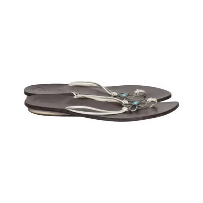 Flipflop (Brun, Vit) från Porronet Skinn