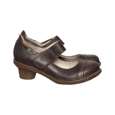 Bottes à talons (Marron) de El Naturalista Cuir