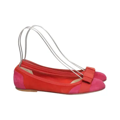 Ballerines (Rouge, Rose) de Andrea Puccini Cuir